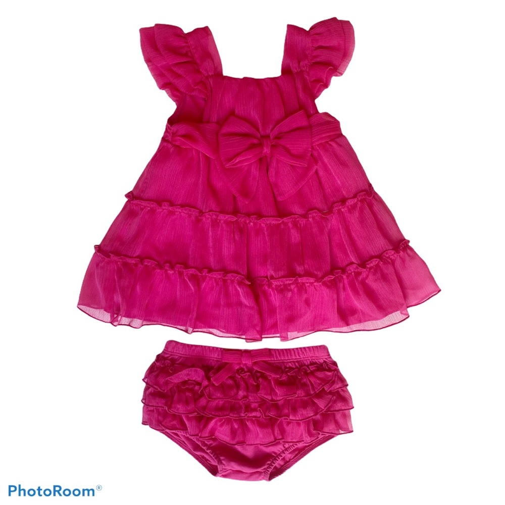 Starting Out Baby Girl Dress & Bloomers NWOT - 6mo